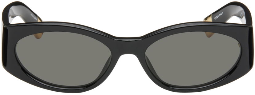 Aurinkolasit Jacquemus 'Les Lunettes Ovalo' Sunglasses Musta | JAC4C1SUN