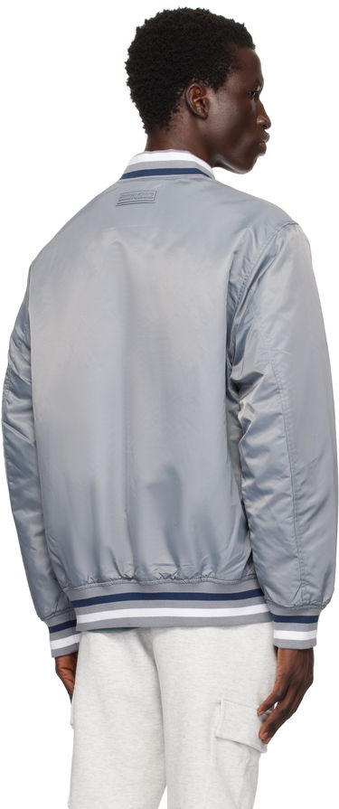 Bomber-takki AAPE by A Bathing Ape AAPE by A Bathing Ape 'AAPE Now' Bomber Jacket Harmaa | AAPJKM7656XXNGYL, 2