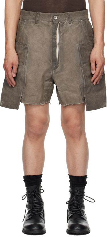 Shortsit Rick Owens Rick Owens DRKSHDW Hollywood Stefan Cargo Shorts Harmaa | DU01E3358 CVS, 0