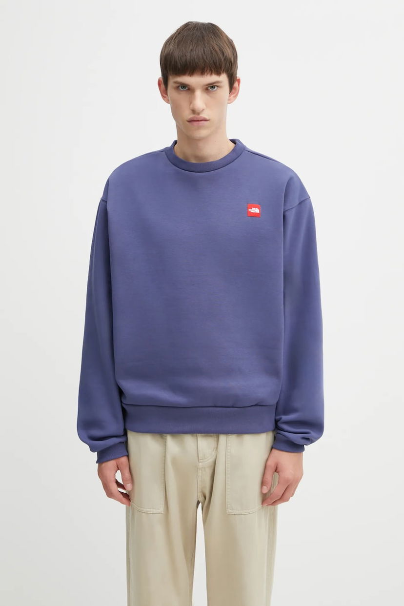 Huppari The North Face Redbox Smooth Crewneck Sweatshirt Sininen | NF0A8EG1BOT1