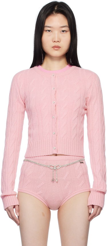 Villapaita Blumarine Blumarine Wool & Cashmere Knit Cardigan Vaaleanpunainen | P522M570A, 0
