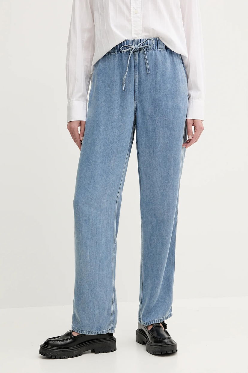 Jeans Samsoe Samsoe Samsoe Samsoe SAHOYSA High Waist Jeans Sininen | F25200077