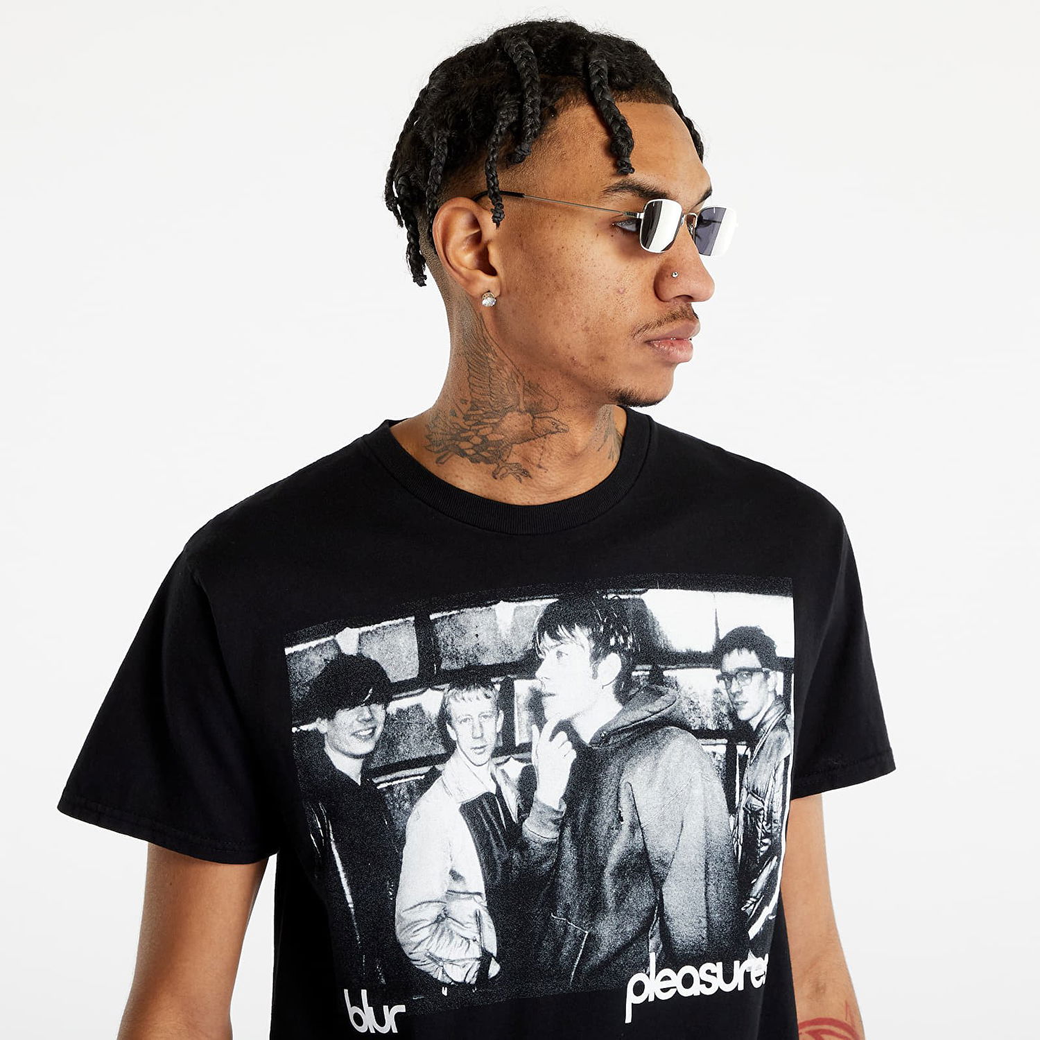 T-paita Pleasures Movin' On T-Shirt Musta | P23SP032 BLACK, 0