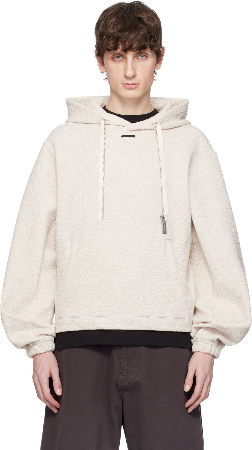 Huppari ADER ERROR ADER error Realce Product. 29 Hoodie Beige | BO01SSHD0102OT