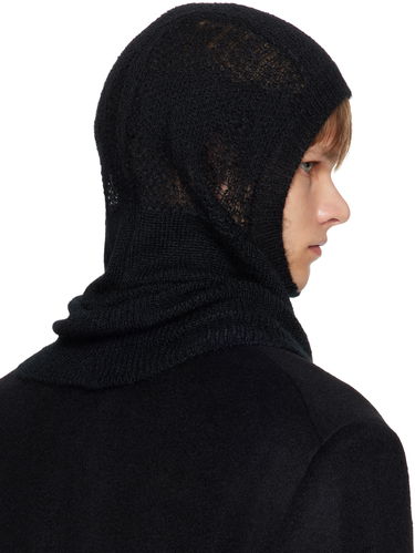 Hattu Ann Demeulemeester Ann Demeulemeester Knit Balaclava Musta | B0013191-KN070-099, 2