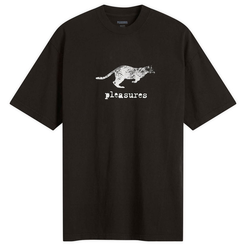 T-paita Pleasures Sprint Graphic T-Shirt, Size Large Musta | P25SP063-BLACK