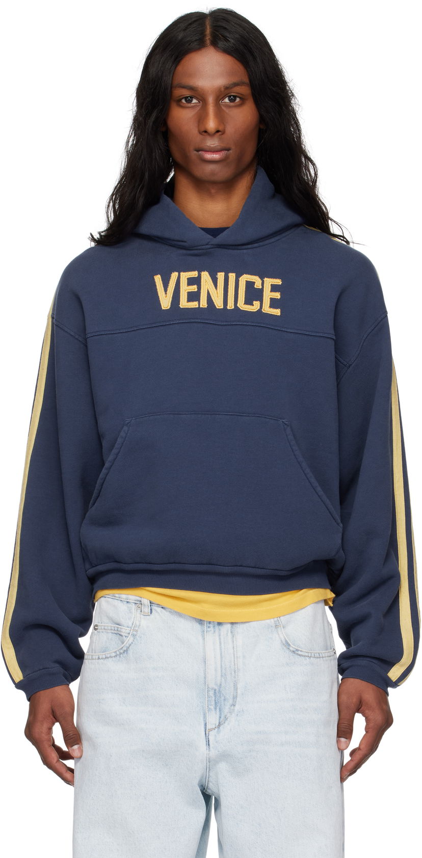 Huppari ERL ERL 'Venice' Football Hoodie Sininen | ERL10T026