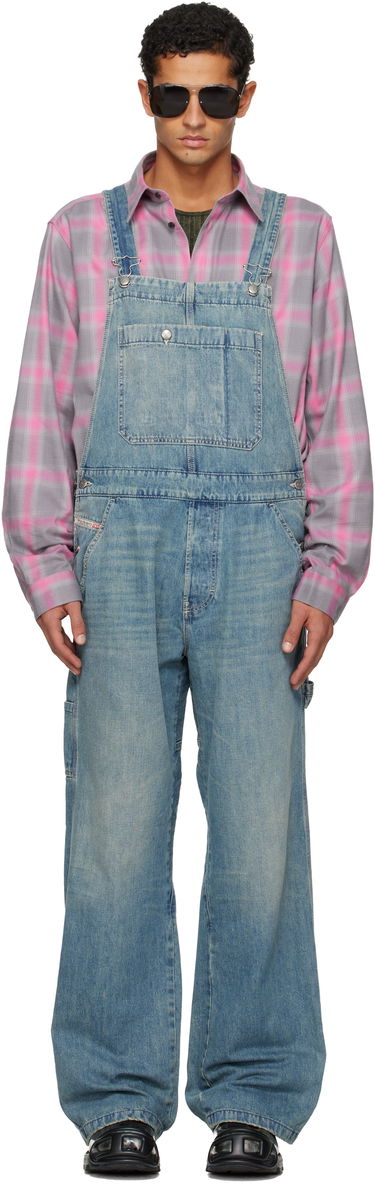 Haalari Diesel D-Framu-U Denim Overalls Sininen | A18245-068SK-01, 0