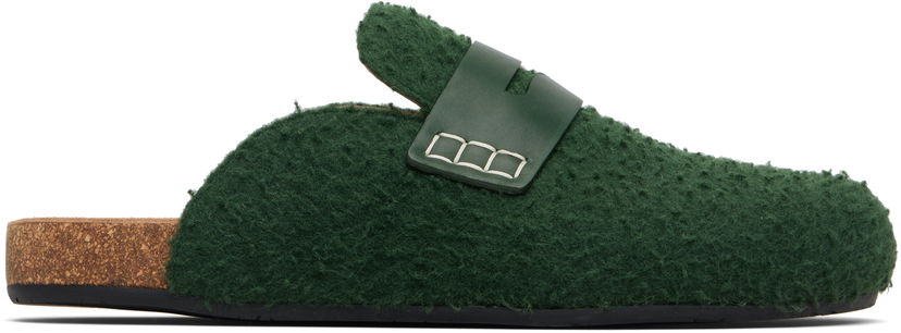 Tennarit ja kengät JW Anderson JW Anderson Felt Loafers Vihreä | LF0029-FA0468