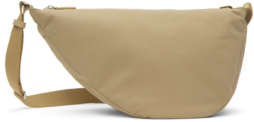 Vyötärölaukku The Row Slouchy Banana Pouch Beige | W1304-W257