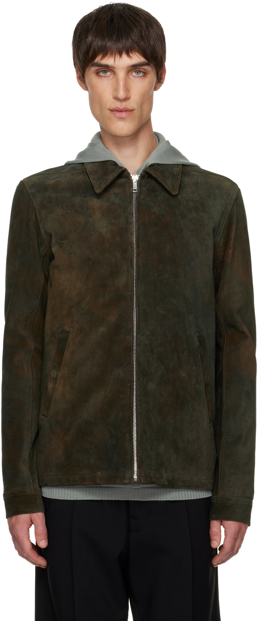 Takki Rick Owens Concordians Brad Leather Jacket Monivärinen | RR02E1764 LCSI