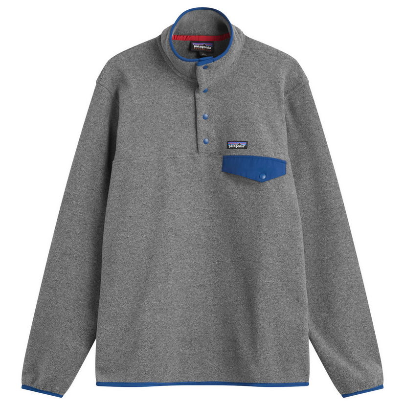 Villapaita Patagonia Lightweight Synchilla Snap-T Pullover, Size Small Harmaa | 25551-NKCL