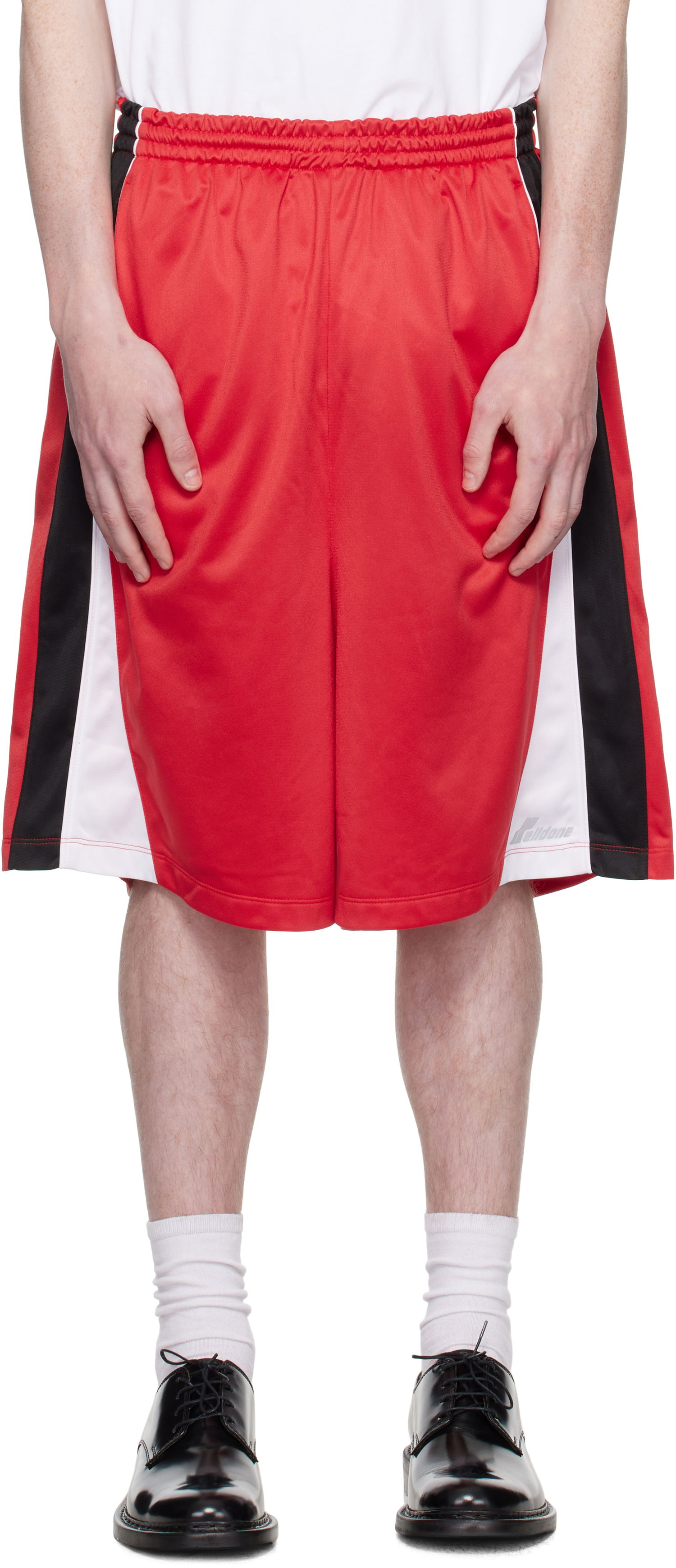Shortsit We11done We11done Track Shorts Punainen | WD-TA2-25-701-U-RD, 0