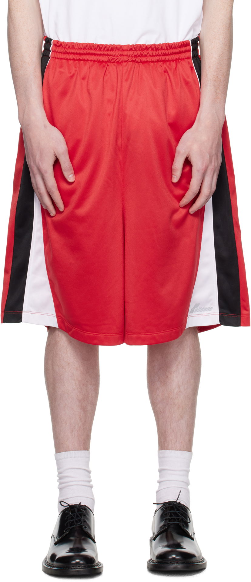 Shortsit We11done We11done Track Shorts Punainen | WD-TA2-25-701-U-RD