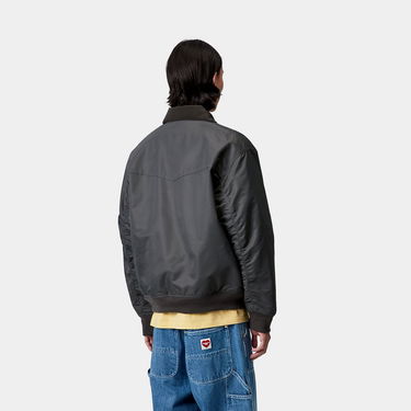 Takki Carhartt WIP WIP Santa Fe Alumni Jacket Harmaa | I035147_9, 3