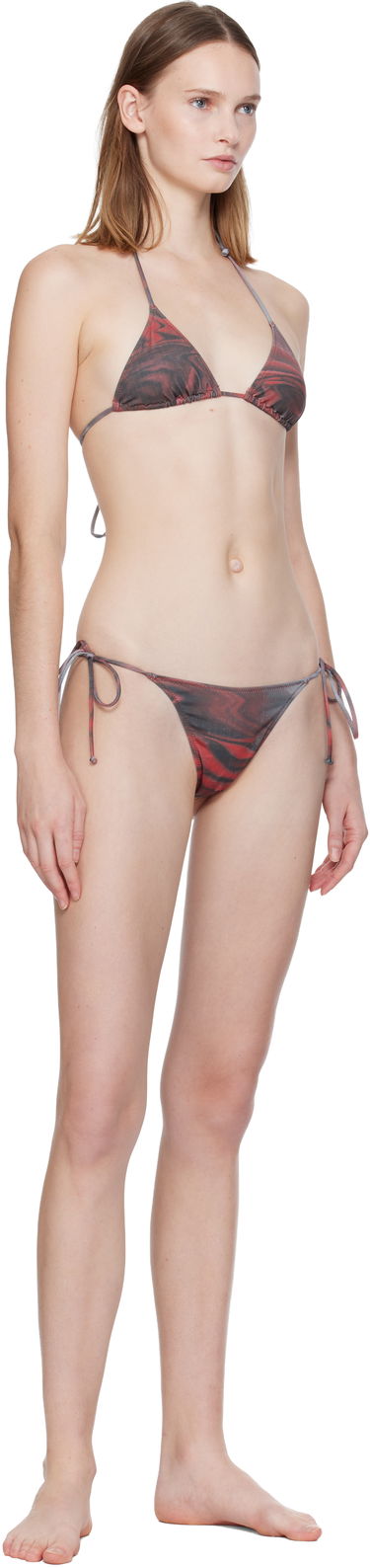 Uimapuvut Jean Paul Gaultier Jean Paul Gaultier Printed Blurry Roses Bikini Monivärinen | 25/04-W-BS035-J023P-010230, 3