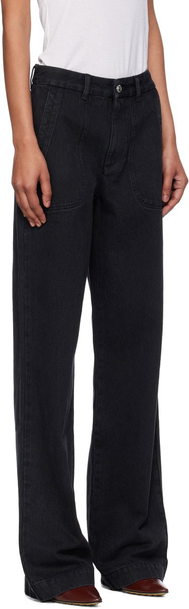 Jeans A.P.C. Wide Leg Jeans Musta | COGEX-F09085, 1