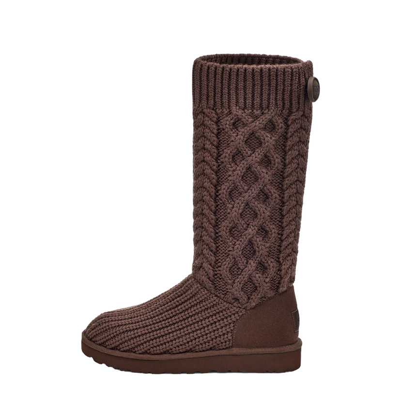 Tennarit ja kengät UGG Classic Cardi Cabled Knit Ruskea | 1146010-BCDR