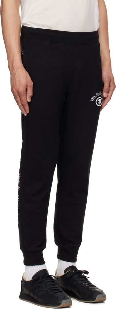 Verryttelyhousut AAPE by A Bathing Ape AAPE by A Bathing Ape 'AAPE' Basic Sweatpants Musta | AAPPTMB698XXNBKX, 1
