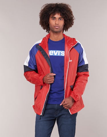 Tuulitakki Levi's COLORBLOCK WINDRUNNER Punainen | 79577-0000, 1