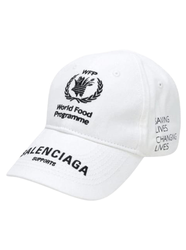 Korkki Balenciaga World Food Programme Cap Valkoinen | 540013 310b5 9060