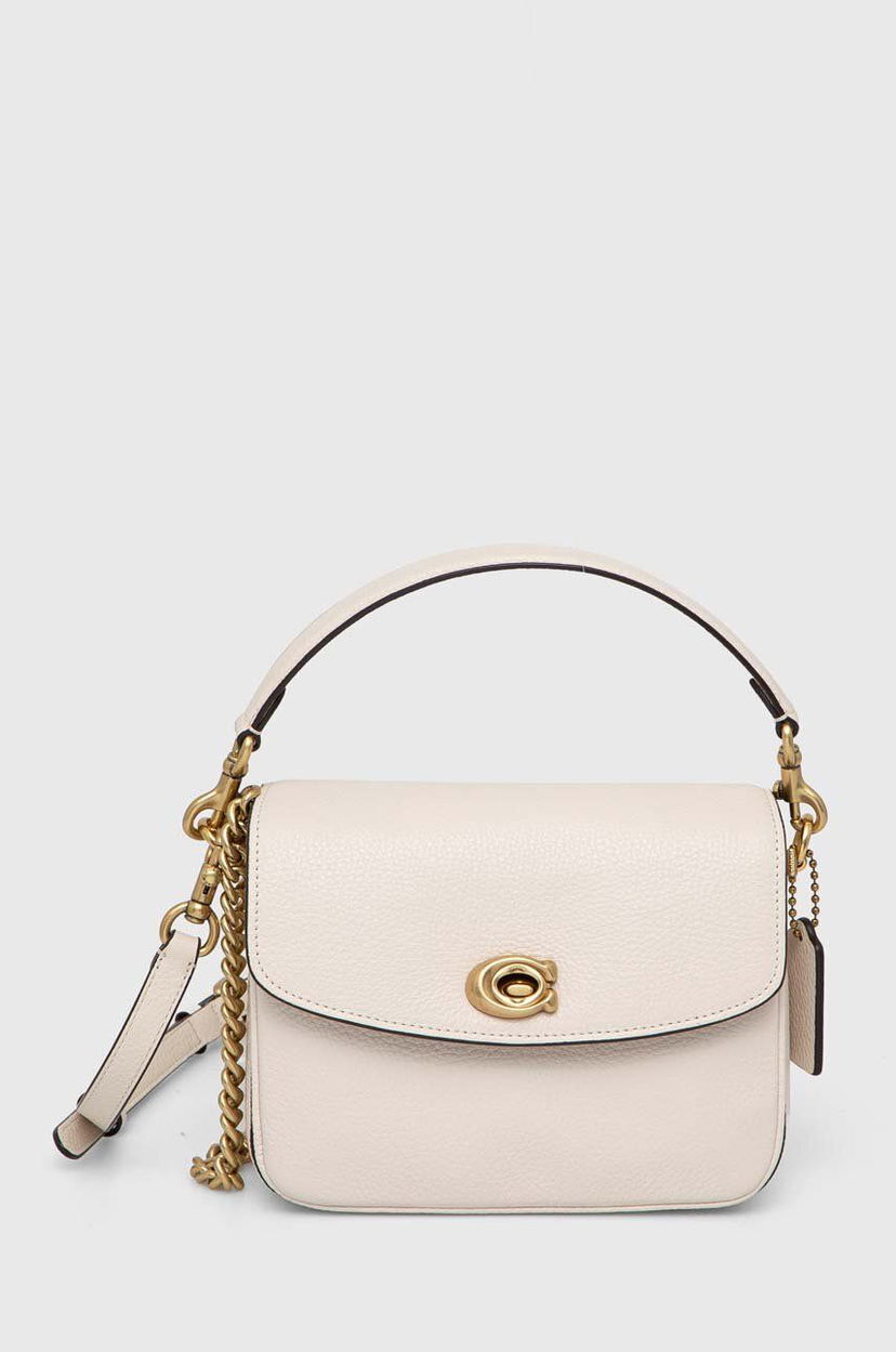 Käsilaukku Coach Cassie 19 Leather Handbag Beige | CV437