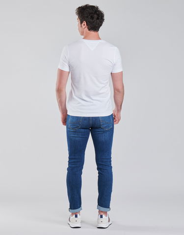 T-paita Tommy Hilfiger ORIGINAL JERSEY V NECK TEE Valkoinen | DM0DM04410-100-NOOS, 4