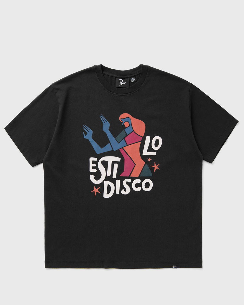 T-paita By Parra Disco Graphic T-Shirt Musta | 54210