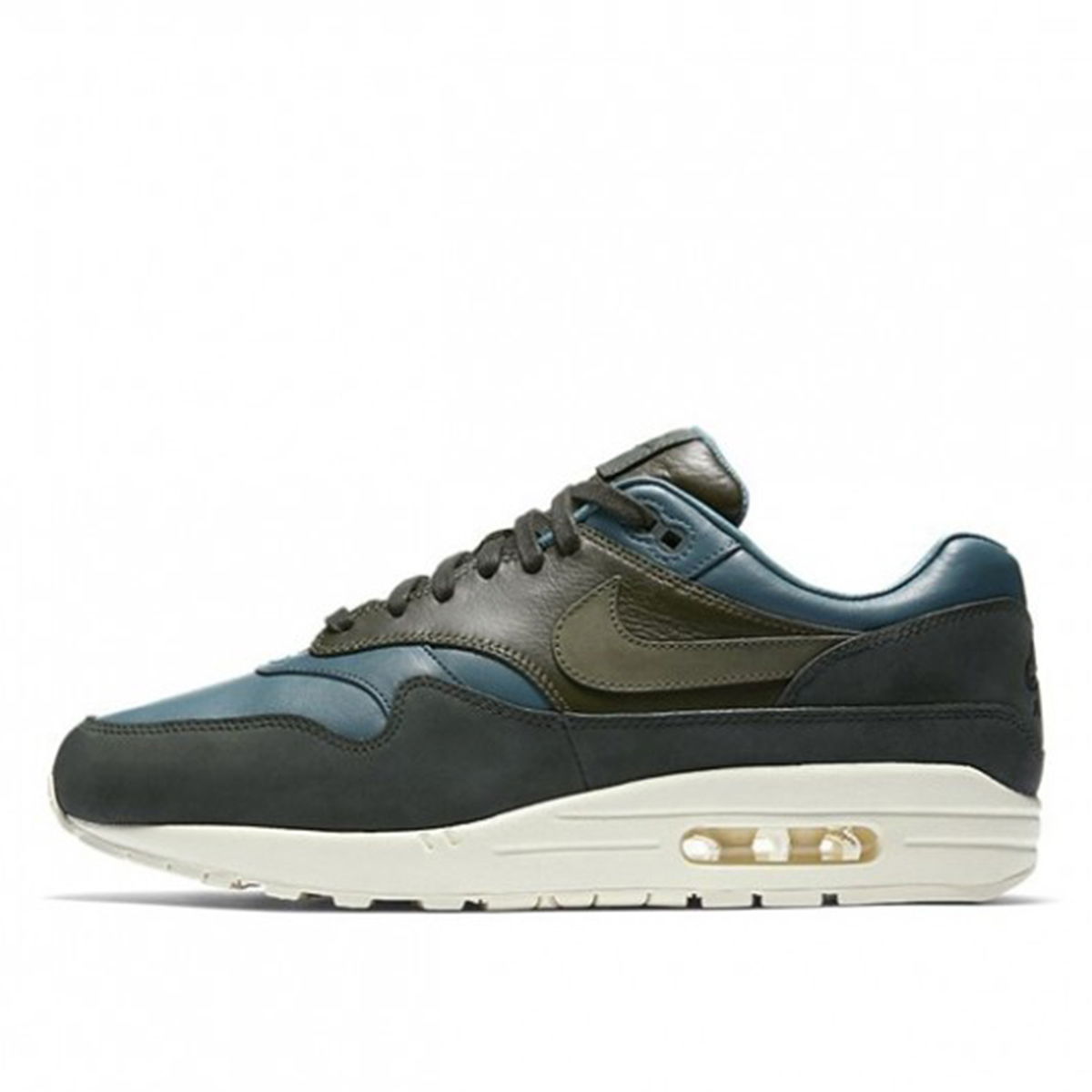 Tennarit ja kengät Nike Lab Air Max 1 Pinnacle Cargo Khaki Ice Jade Musta | 859554-300, 1