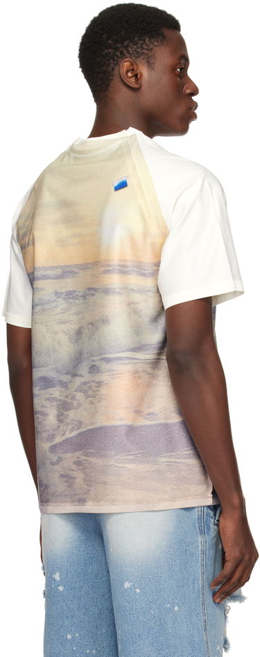 T-paita ADER ERROR Print T-Shirt Beige | BN01SSTS0106YL, 2