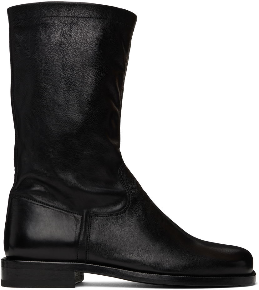 Vaatteet LEMAIRE Lemaire Soft Workwear Boots Musta | FO0196 LL0126
