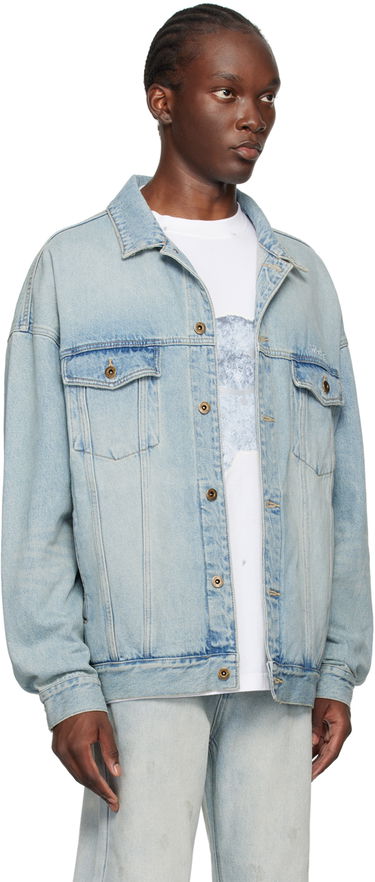 Takki We11done We11done Oversized Denim Jacket Sininen | WD-DJ2-24-353-U-SK, 1