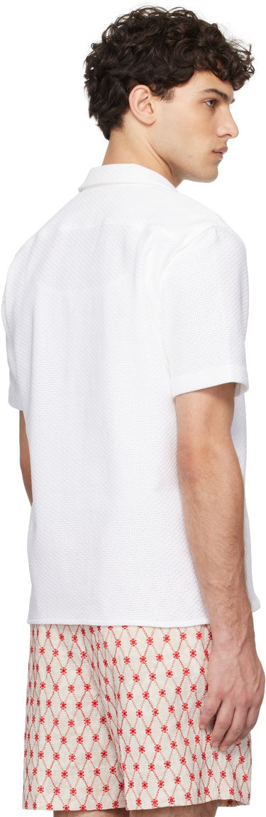 Paita Orlebar Brown Orlebar Brown Maitan Resort Shirt Valkoinen | 280072, 2