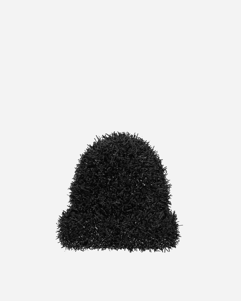 Pipo UNDERCOVER Fringe Knit Cap Musta | UC2D1H02 BLACK