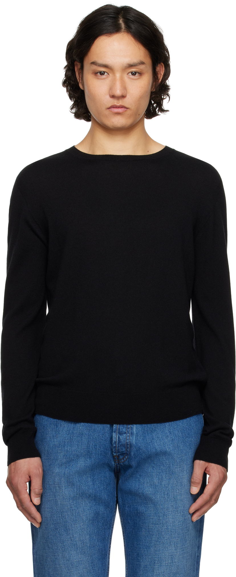 Villapaita The Row The Row Rowley Sweater Musta | 920-Y751