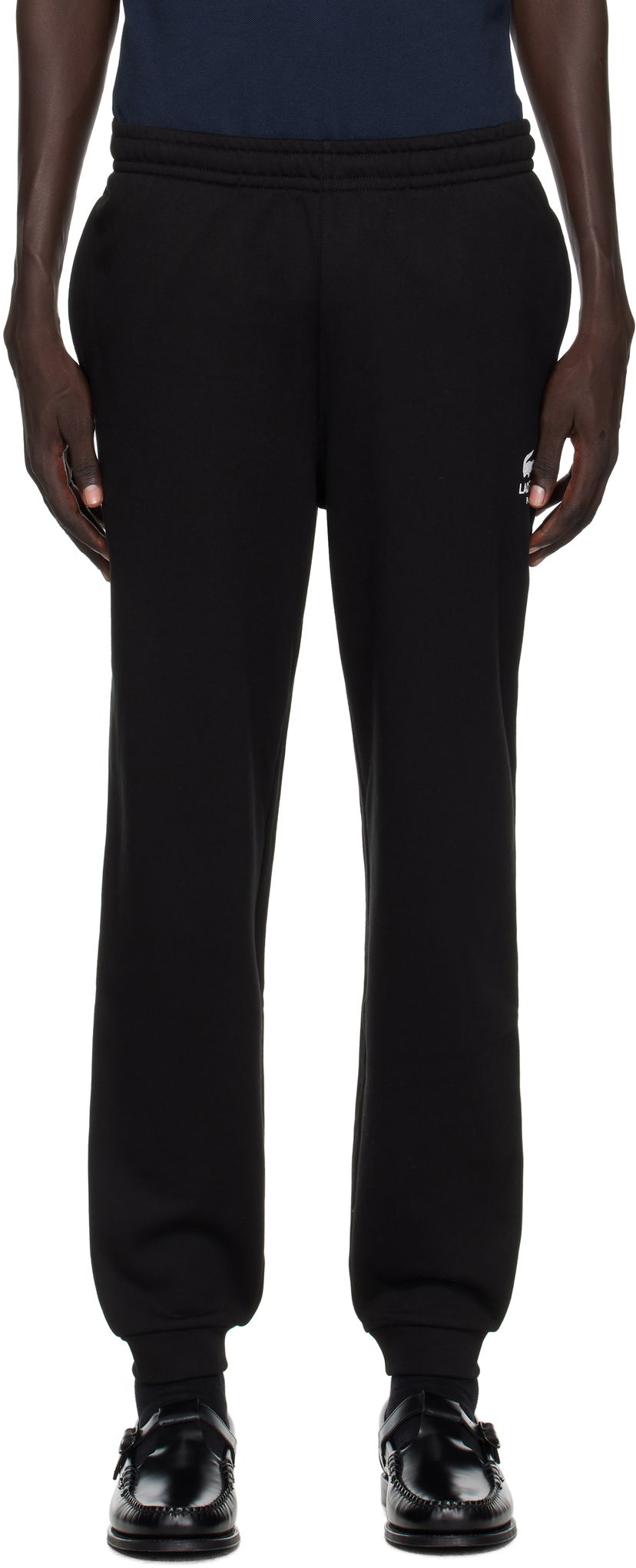 Verryttelyhousut Lacoste Lacoste Tapered Leg Sweatpants Musta | XH2724_031