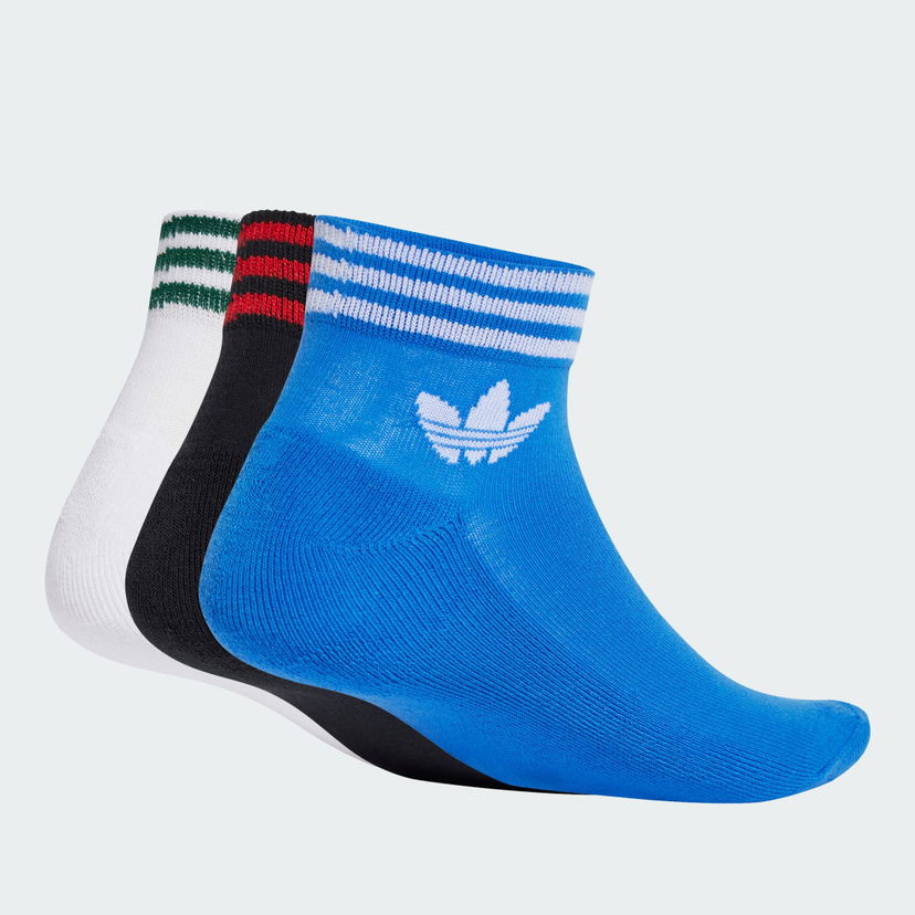 Sukat adidas Performance Trefoil Ankle Socks (3 Pairs) Sininen | JI9487