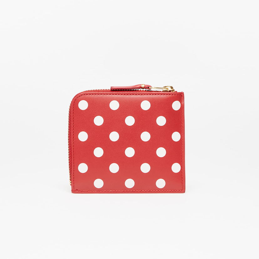 Lompakko Comme des Garçons Polka Dots Printed Red Punainen | SA3100PD red