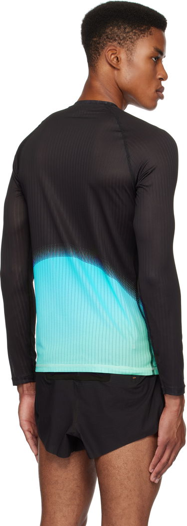 T-paita Soar Running Soar Running Race Base Layer T-Shirt Musta | SBL2M-BLK/BLU, 2