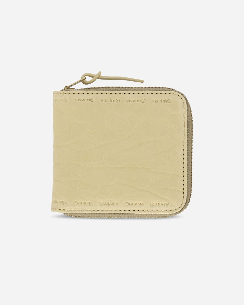 Lompakko visvim Leather Bi-Fold Wallet Beige | 0125203003028 2