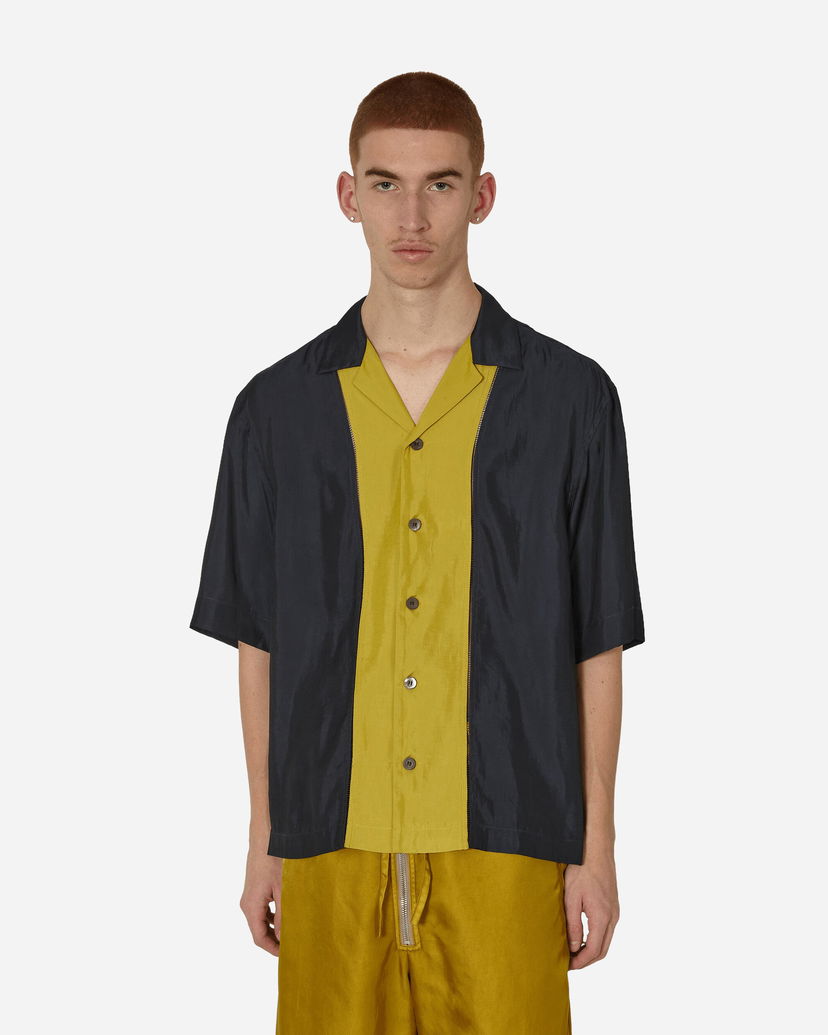 Paita Dries Van Noten Panelled Shirt Musta | 241-020720-8355 901