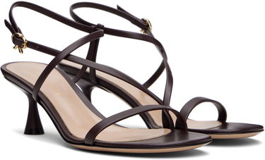 Asusteet Gianvito Rossi Gianvito Rossi Strappy 55 Heeled Sandals Burgundia | G32225-55LAC-VGI, 3