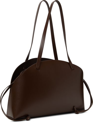 Käsilaukku Jil Sander Jil Sander Curve Medium Shoulder Bag Ruskea | J07ZH0054_P7101, 2