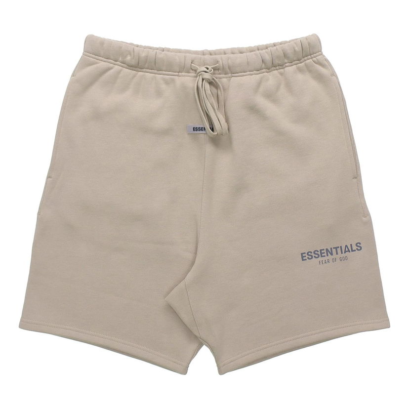 Shortsit Fear of God Essentials Sweat Shorts Beige | FOG-FW20-202
