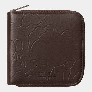 Lompakko Carhartt WIP Carhartt WIP Camo Duck Zip Wallet Ruskea | I035402_2, 0