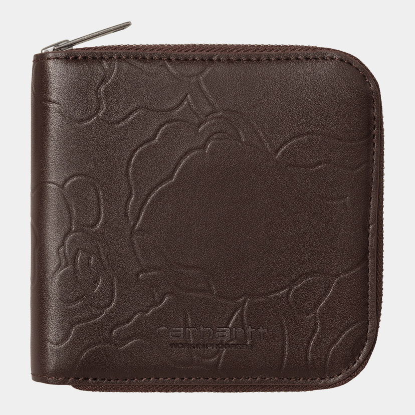 Lompakko Carhartt WIP Carhartt WIP Camo Duck Zip Wallet Ruskea | I035402_2