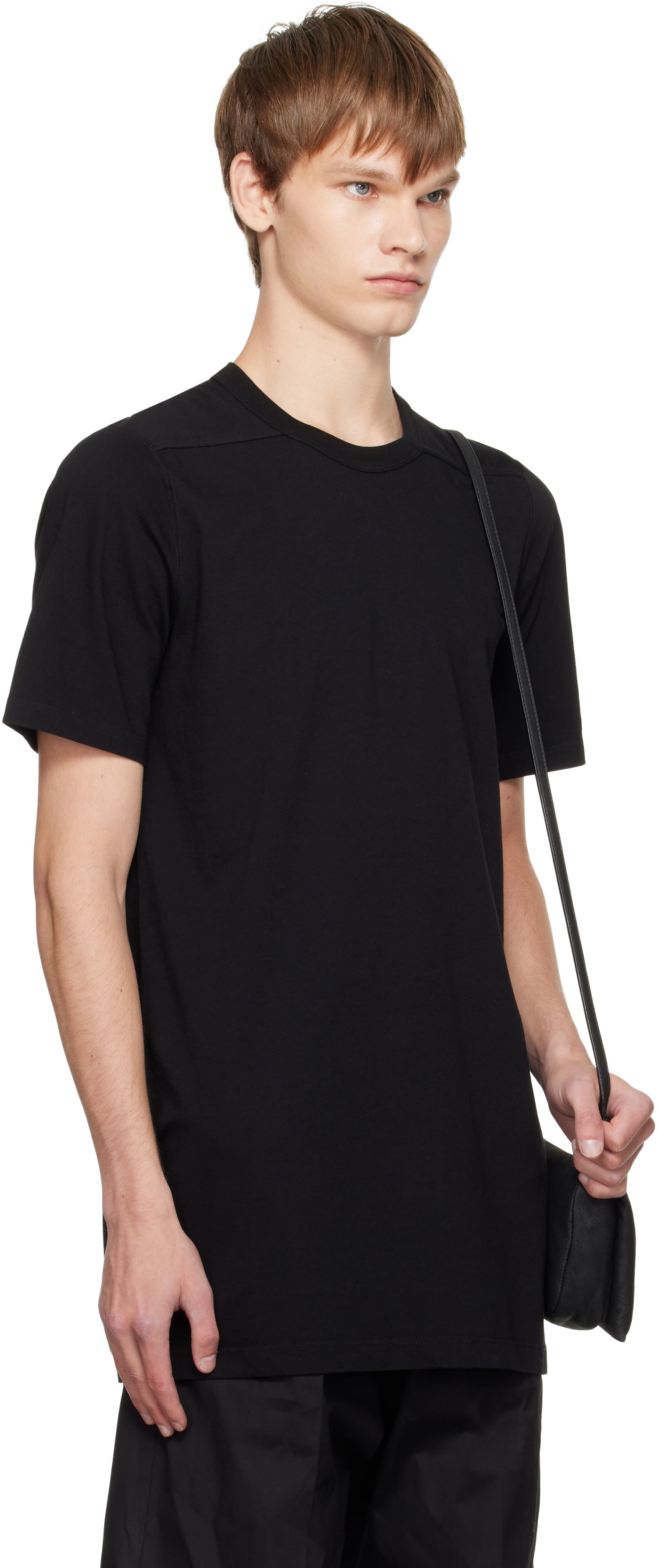 T-paita Rick Owens Rick Owens Concordians Level T-Shirt Musta | RU02E1264 JA, 1
