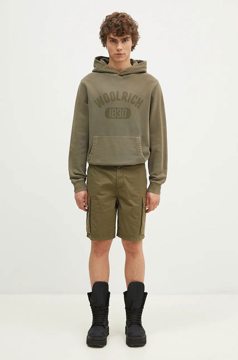 Huppari WOOLRICH Hoodie Vihreä | CFWOSW0220MRUT3686