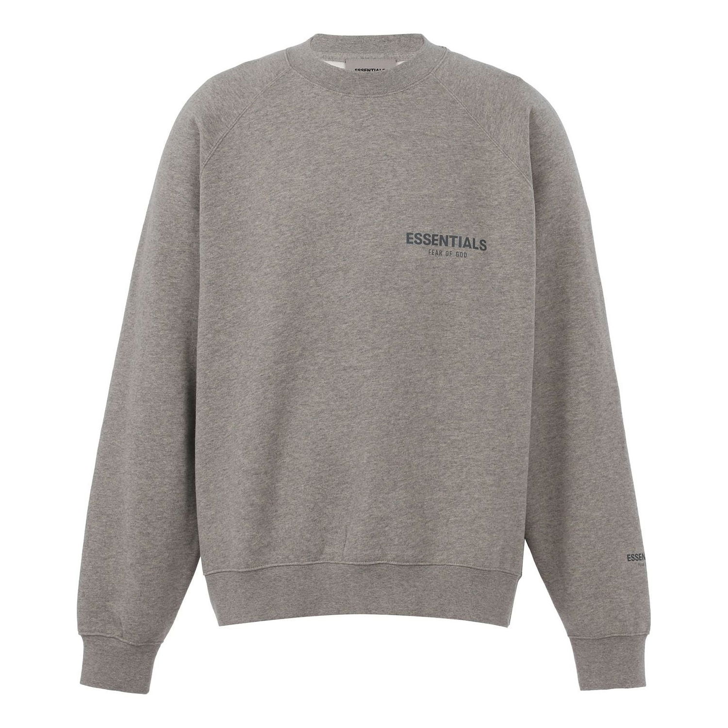 Villapaita Fear of God Essentials Pullover Crewneck Sweatshirt Harmaa | FOG-FW21-369, 0