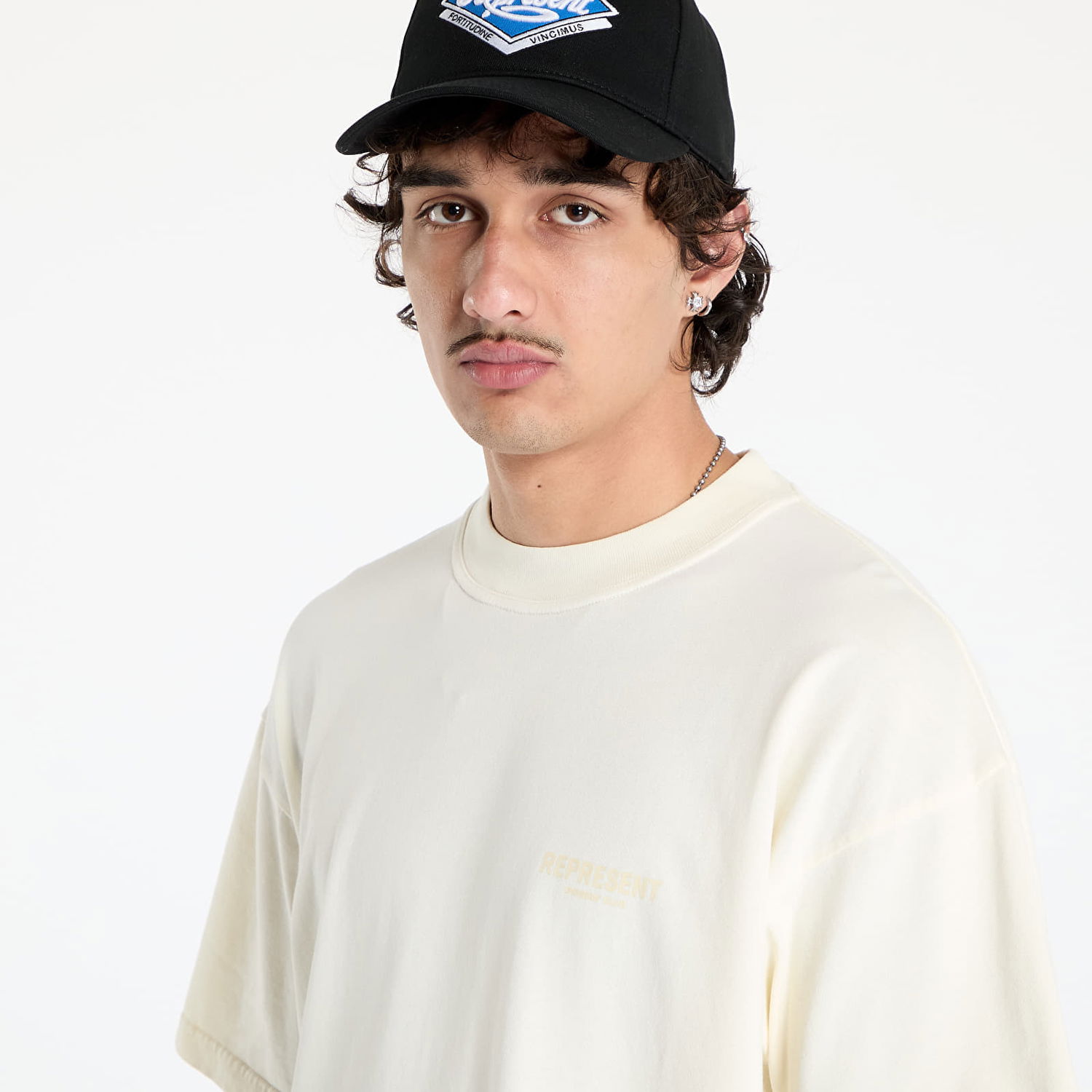 T-paita Represent Clo Represent Owners Club T-Shirt Buttercream S Valkoinen | OCM41114-30, 1